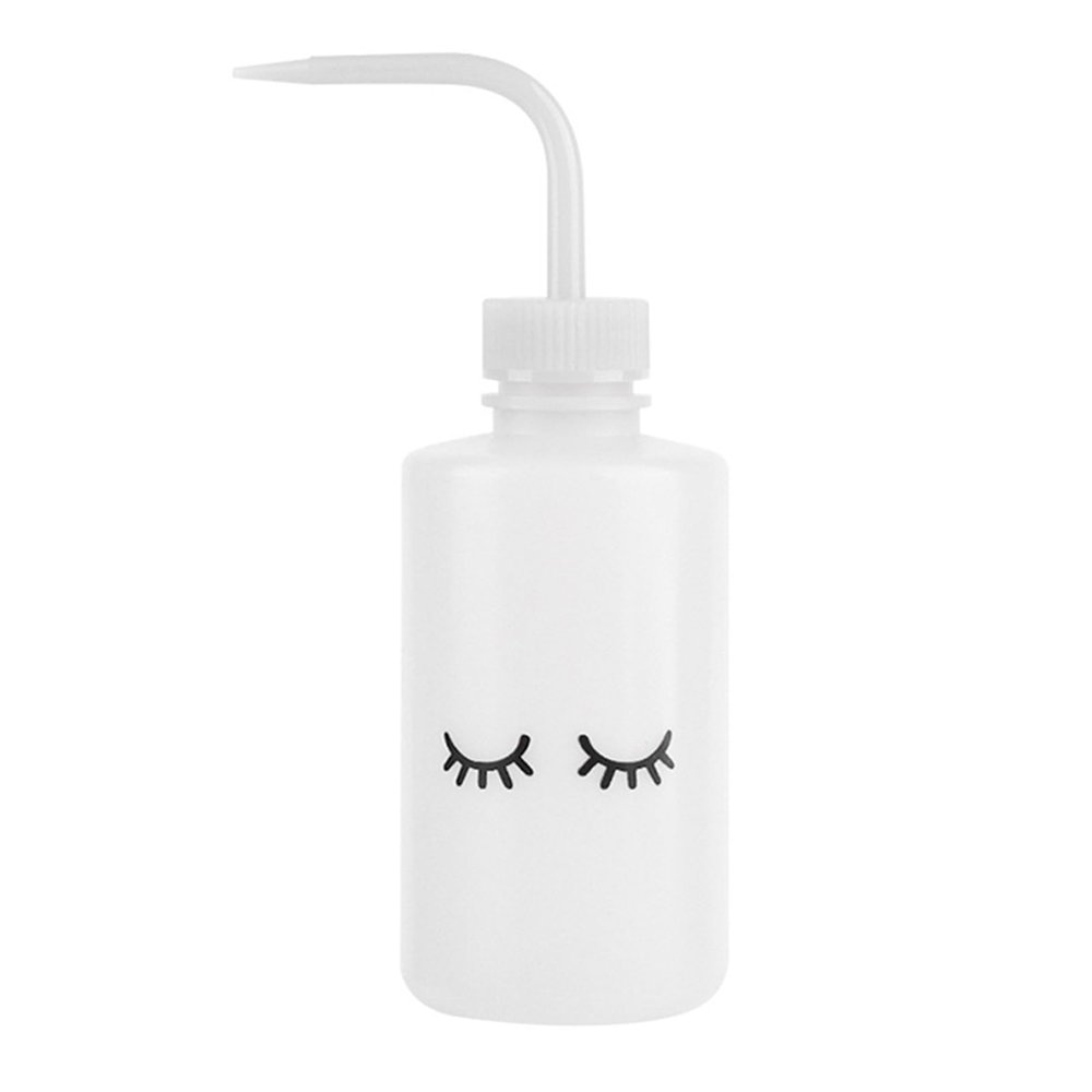 Eyelash Cleaning Bottle with Precision Curved Nozzle