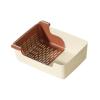 budiniao Dog Toilet, Pet Accessory, Spacious Toilet Pad for Other Pets and Puppies, Beige view 3