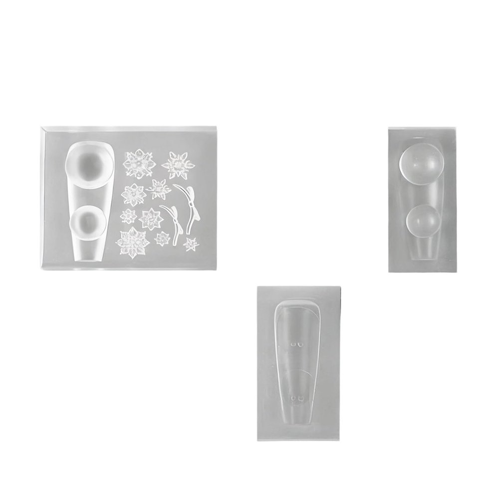 Silicone Mold for Crystal Ball Nails and Jewelry Crafts