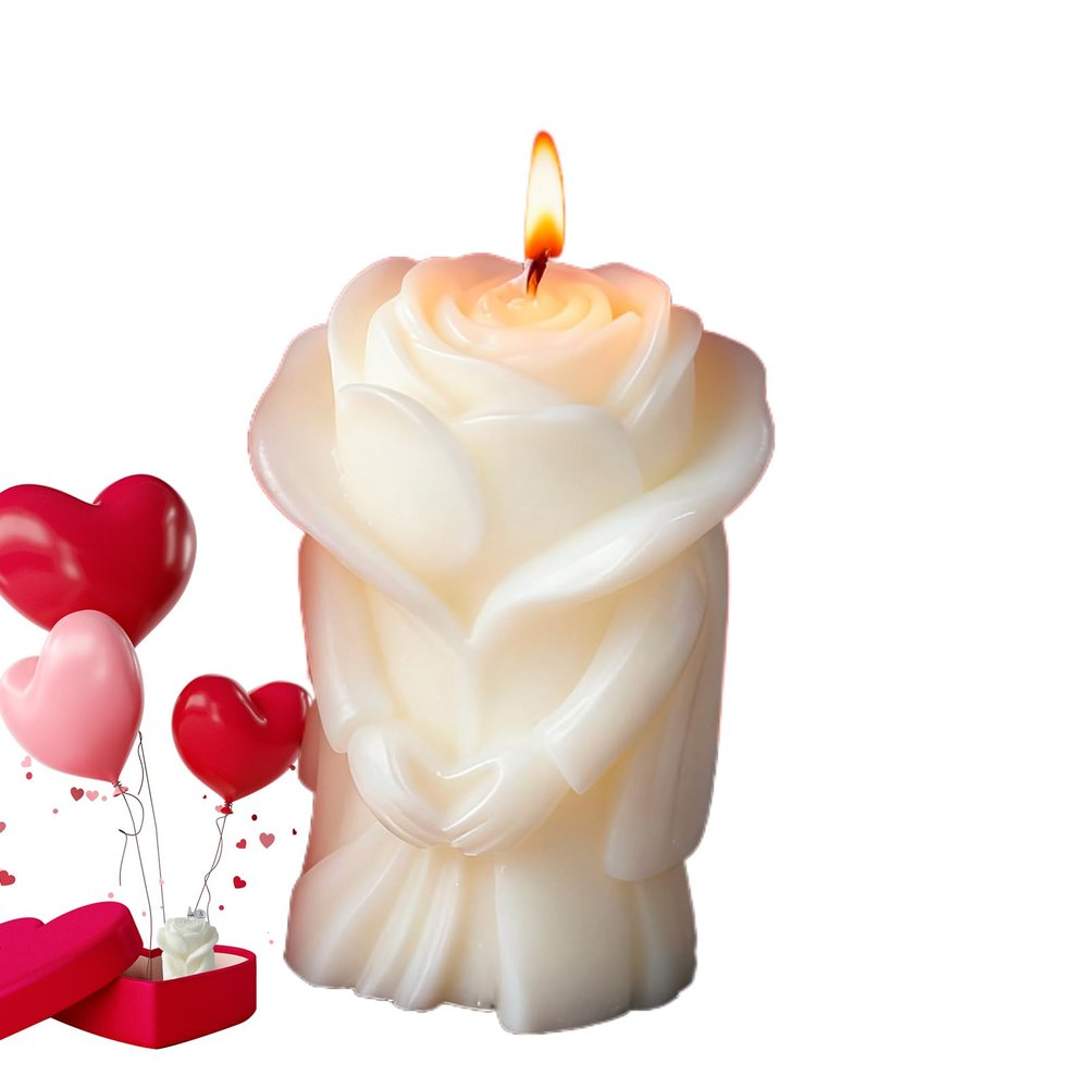 Romantic Long-Lasting Valentine's Day Candle for Her