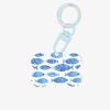 Fish Painting Print Acrylic Dog Bone Ornament view 1