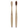 FILFEEL Bamboo Toothbrush with Soft Bristles, Natural Bamboo Charcoal, Non-Slip Handle (3-Pack) view 1