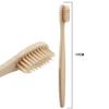FILFEEL Bamboo Toothbrush with Soft Bristles, Natural Bamboo Charcoal, Non-Slip Handle (3-Pack) view 2