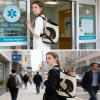 Cat Carrier Chest Backpack with Ergonomic Double Straps view 2