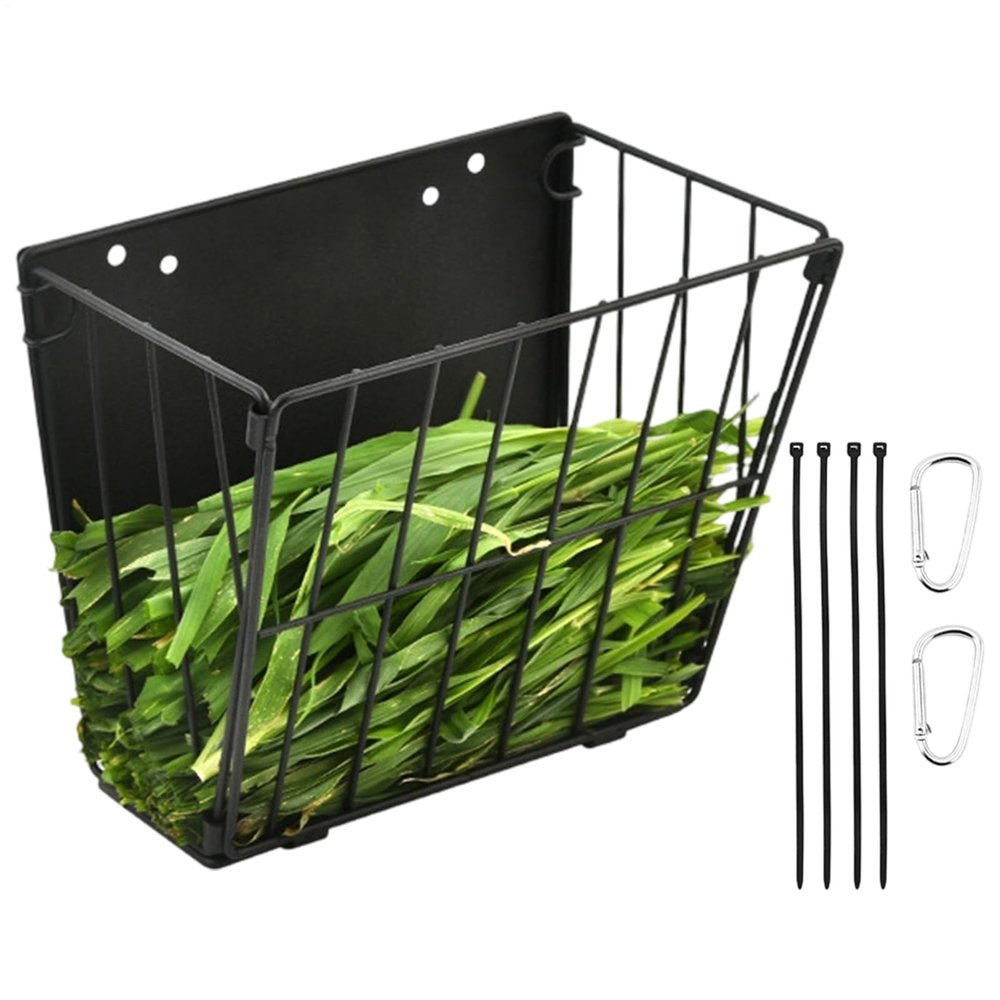 Rabbit Hay Dispenser and Feeder, Foldable Feeding Station
