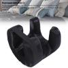 Eminchu Silk Fabric Face Pillow, Slow-Rebound Memory Foam Training Cushion for Neck and Shoulder Relief, Black view 3