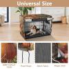 RPLIFE Autumn Pumpkin Fruits Dog Crate Cover (S-XL), UV-Resistant Pet Crate Cover with Mesh Windows, Reduces Barking, Size M view 4