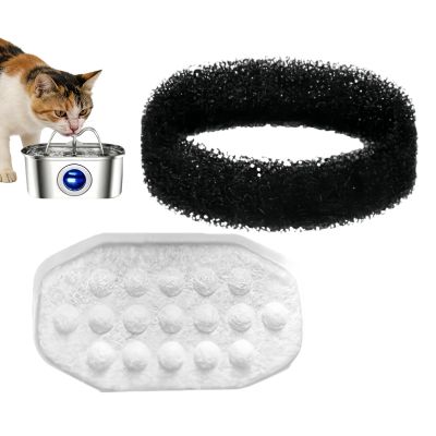 Pet Water Fountain Filters, Precise Filtration, Clog-Resistant Replacement Filters