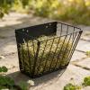 Rabbit Hay Rack, Folding Treat Dispenser with Wall-Mounting Hooks view 3