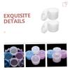 2-Pack 2-in-1 Disinfection Cups for Nail Tools, Plastic, White view 3