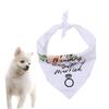 SUPVOX Dog Bib Collar White for Dogs Wedding Valentine's Day Pet Party Decor view 4
