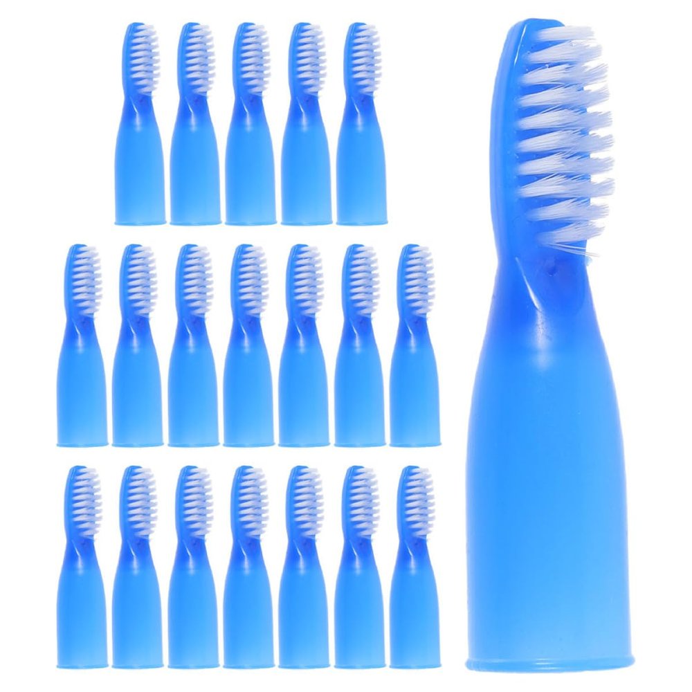 Short-Handle Prison Toothbrush, Soft, 20 Count, Manual Cleaning