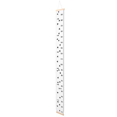 FONDOTIN Wall Growth Chart with Removable Wall Mount, Colorfast and Odorless, Nursery Decor for Boys and Girls