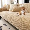 Non-Slip Plush Sofa Cover, Machine Washable, Scratch-Resistant, for Dogs and Cats (Cushions Not Included) view 1