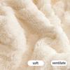 Non-Slip Plush Sofa Cover, Machine Washable, Scratch-Resistant, for Dogs and Cats (Cushions Not Included) view 3