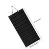 IWOWHERO Hair Clip and Bow Organizer, Black Wall-Mounted Felt Hanging Storage Display view 2