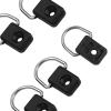 RASTKY 10-Piece Black Canoe Fishing Gear Kit with M6 Screws and Bungee Accessories view 3