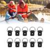 RASTKY 10-Piece Black Canoe Fishing Gear Kit with M6 Screws and Bungee Accessories view 4