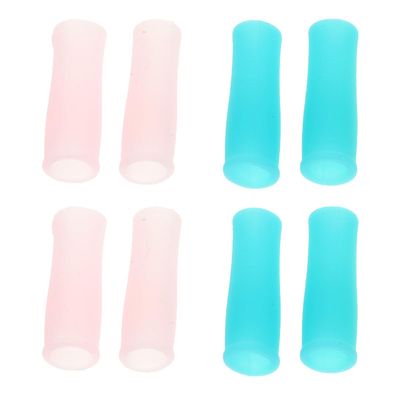 8 Silicone Protective Covers for Nail Scissors, Non-Slip
