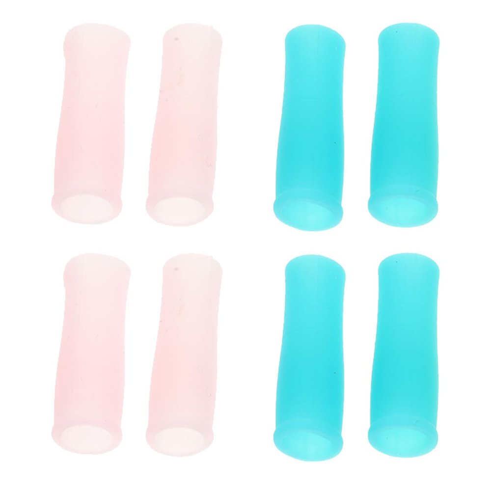8 Silicone Protective Covers for Nail Scissors, Non-Slip