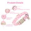 ARING PET Dog Collar with Pink Bow Pattern view 2