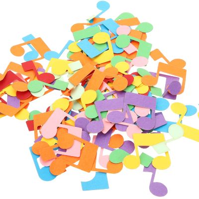 Paper Music Note Confetti, 200 Pieces for Party and Table Decoration