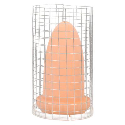 ifundom Ceramic Spawning Cone for Aquariums, Breeding Cone for Angelfish and Discus Fish with Net and Cover, Breeding Tank for Shrimp and Fish