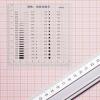 FOMIYES Portable Transparent Plastic Ruler for Crack and Line-Width Measurement view 4