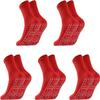 Vitalkompass Neurosocks for Women and Men, Neuropathy Reflexology Massage Acupressure Socks, Self-Warming, Red, 5 Pairs view 1