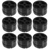 Healvian 100-Pack ABS Adjustable Seat Buckles with 68 cm Elastic Bands view 1