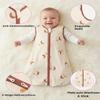 JiAmy 0.5 TOG Baby Sleep Sack, Summer, Pink Moon, 6–12 Months view 2