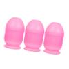 NOLITOY 3-Pc Plastic Hair Dye Shaker Cups with Measurement Scale view 1