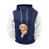 Bergroer Unisex Hoodie for Small Dogs and Cats (Blue, S) view 1