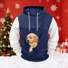 Bergroer Unisex Hoodie for Small Dogs and Cats (Blue, S) view 3