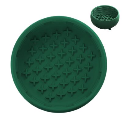 Silicone Slow-Feeder Bowl with Anti-Choking Design and Non-Slip Base for Small to Medium Dogs and Cats