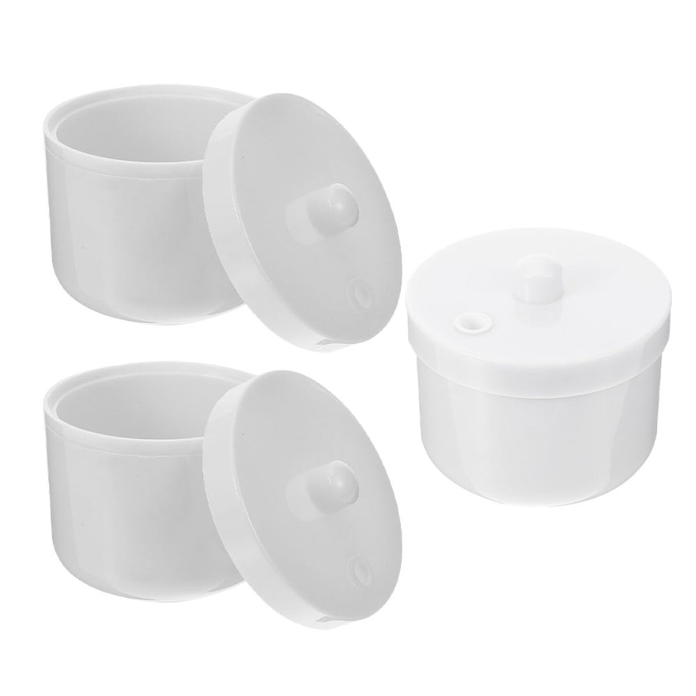 TEHAUX 3-Piece Plastic Manicure Soaking Bowls for Nail Tools