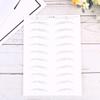 Waterproof Artificial Eyebrow Patches, 20 Pairs, Black view 4
