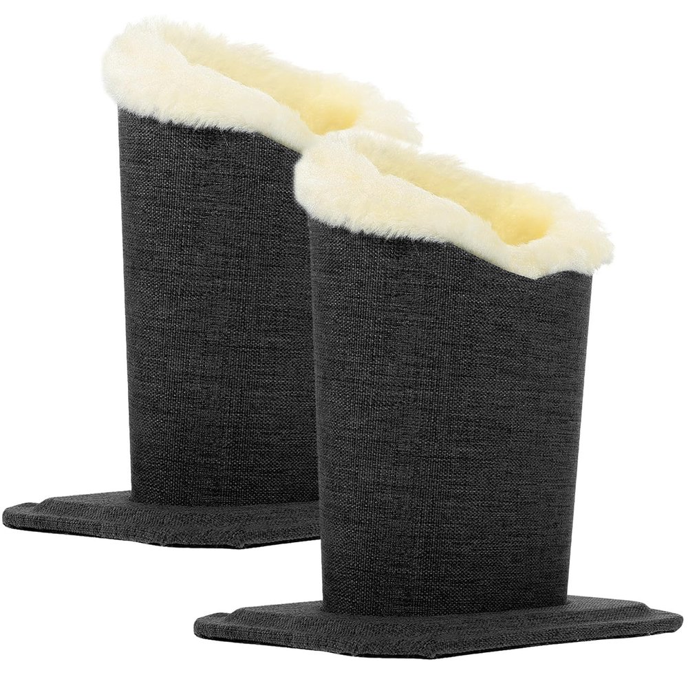 DOITOOL Fabric Eyeglass Holder for Nightstand, 2-Pack