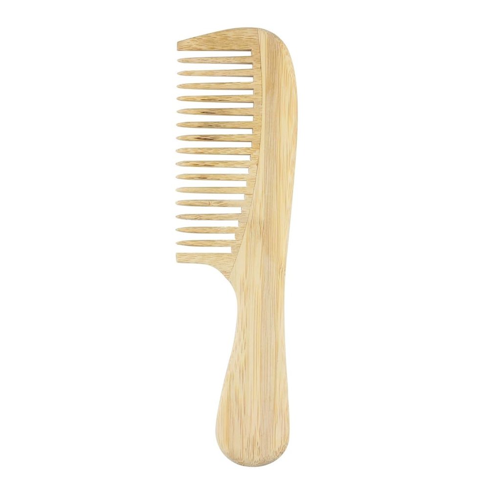 UIEXEA Wooden Hair Comb, Anti-Static Wide-Tooth Comb for Wet, Thick, or Curly Hair