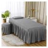 Massage Table Cover Set, 4 Pieces, Blue, 185 x 70 cm view 3