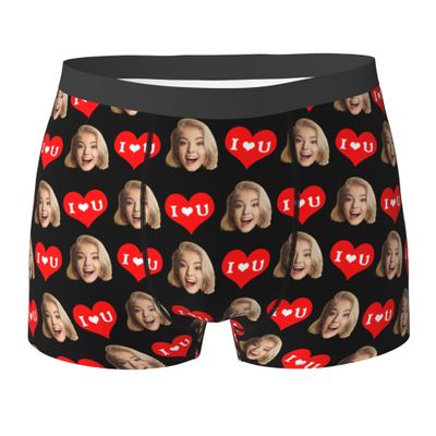 Personalized Men's Boxers with Face Photo