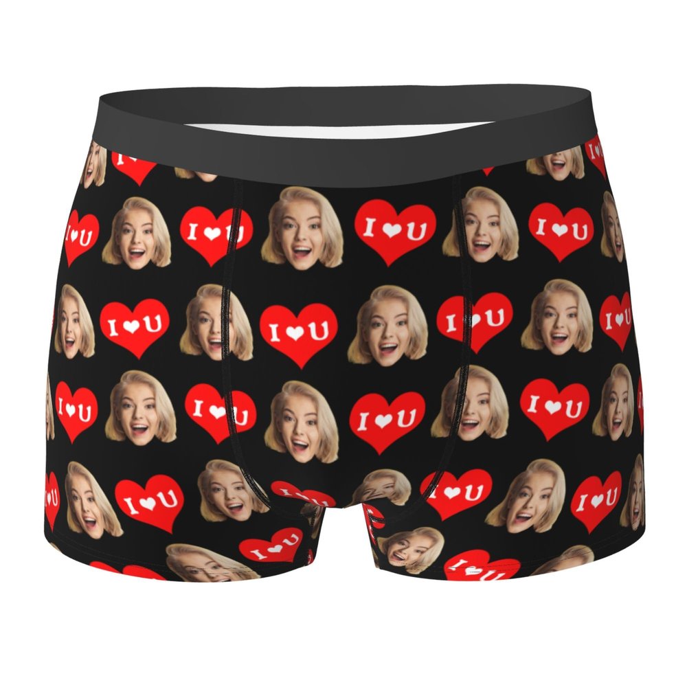 Personalized Men's Boxers with Face Photo