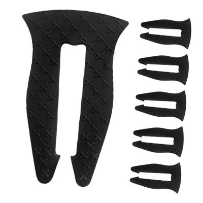 6-Pack Black Silicone Gas Stove Knob Locks