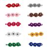 Lurrose 10-Pack Adjustable Dog Flower Collars with Soft Bow Tie view 1