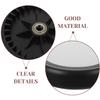 ORFOFE 1 Pair Replacement Rubber Rear Wheels for Strollers, Compatible with Buggies, Durable, Low Vibration, Easy to Install view 3