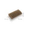 TOYANDONA 2-Pack Mini Pig Grooming Brushes with Ergonomic Handle view 2