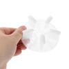 GANAZONO 10-Piece Plastic Nail Art Practice Holder Set with Lotus Bases view 4