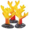 Toyvian 3-Piece Aquarium Coral Ornament Set view 1