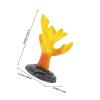 Toyvian 3-Piece Aquarium Coral Ornament Set view 2