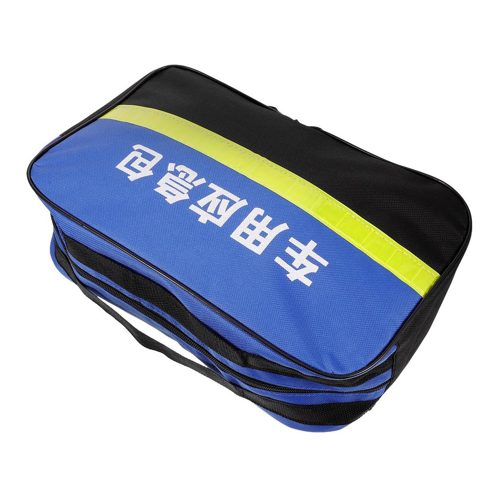 WRITWAA Empty Emergency Bag for Car, Compact Lightweight Storage Pouch for Travel Gear and First-Aid Kits